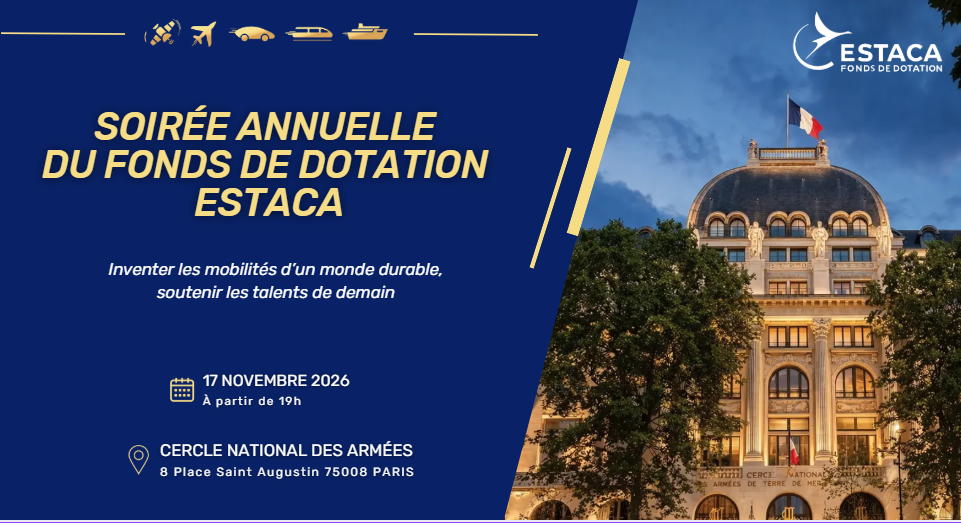 Invitation à la soirée annuelle du Fonds de dotation de l’ESTACA
